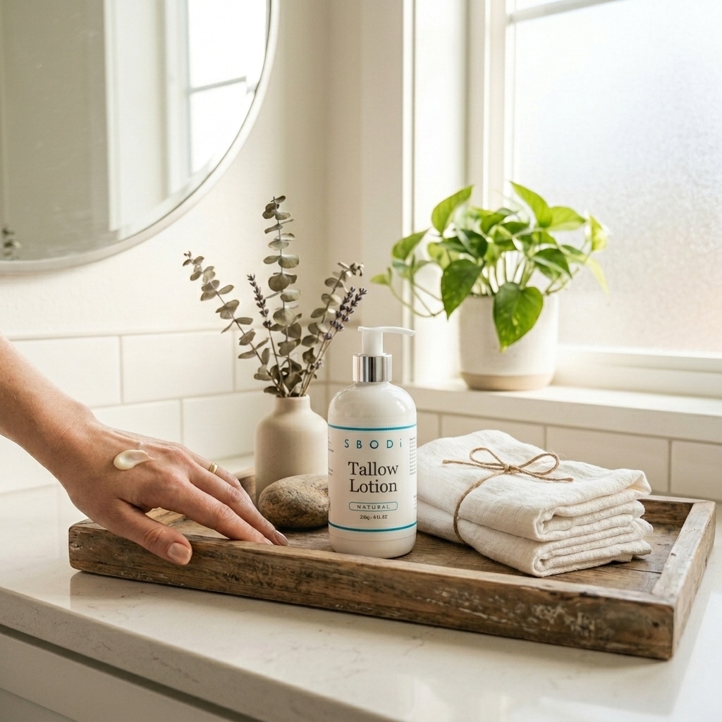 Tallow Milk Nourishing Hydration Lotion for deep skin hydration