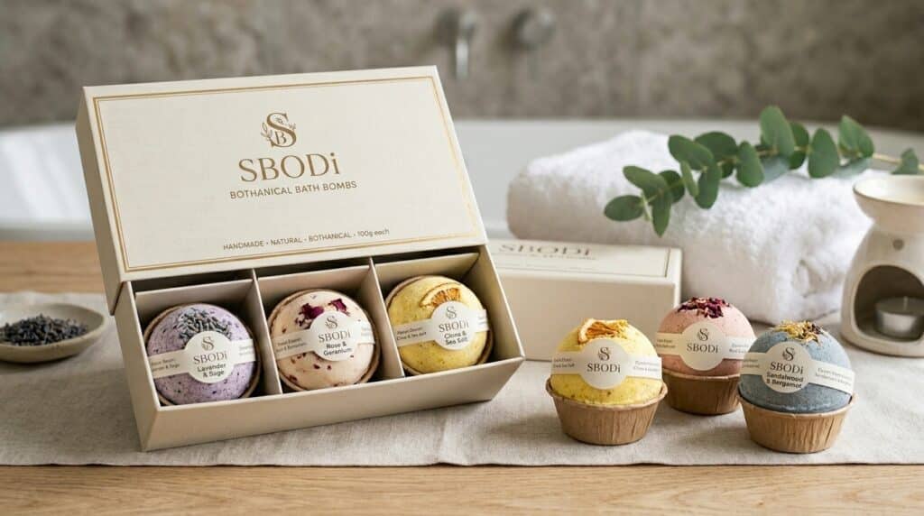 demand for private label bath bombs with custom branding