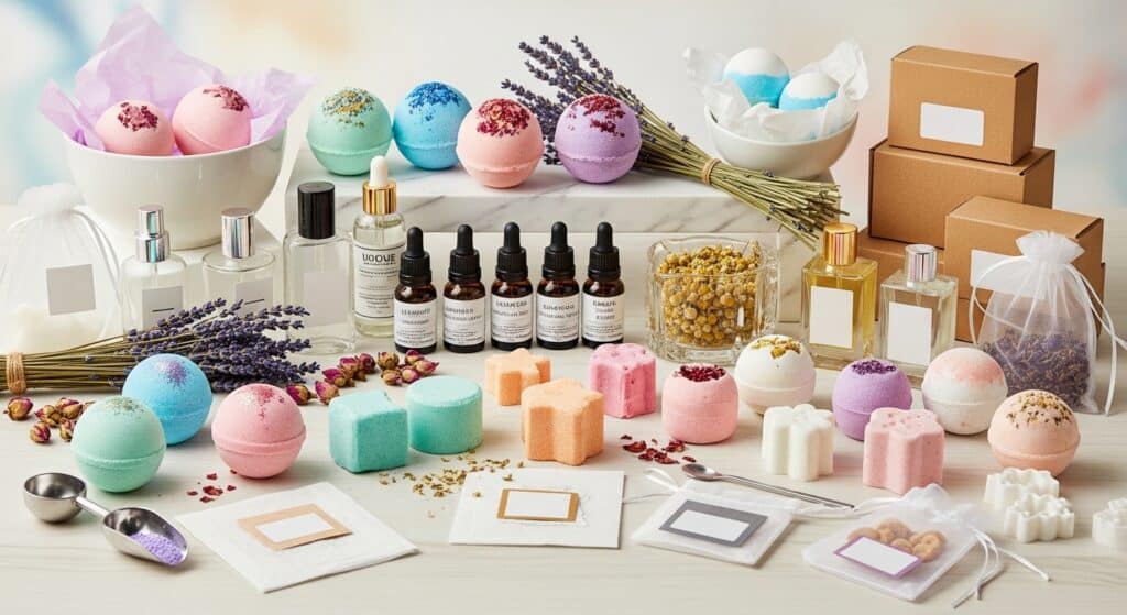 Private Label Manufacturer and private label bath bombs customization options - SBODi