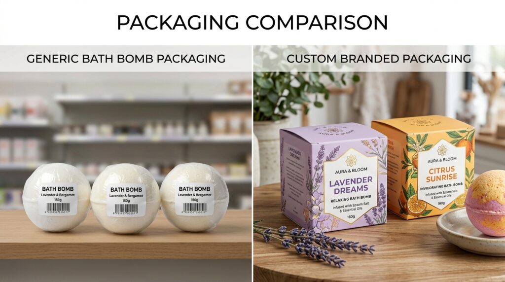 difference between wholesale bath bombs and private label bath bombs