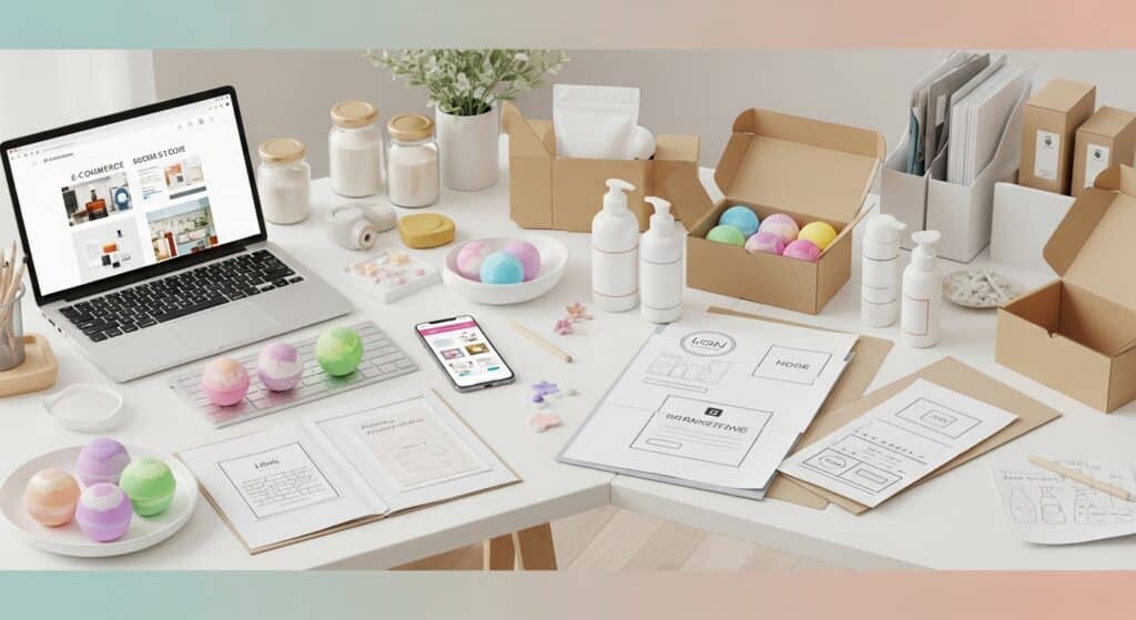 Bath bombs, soaps, and bath salts for private label beauty brands - sbodi