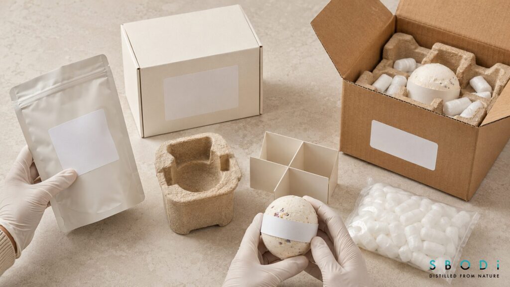 Complete Guide to Wholesale Bath Bombs & Private Label Bath Bombs for Businesses 3 Bath bomb packaging inspection for moisture and shipping protection
