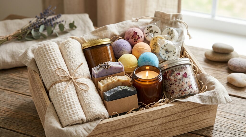 Why Businesses Choose Wholesale Shower Steamers USA Suppliers 13 Wholesale shower steamers gift set with bath bombs bath salts candles and soaps