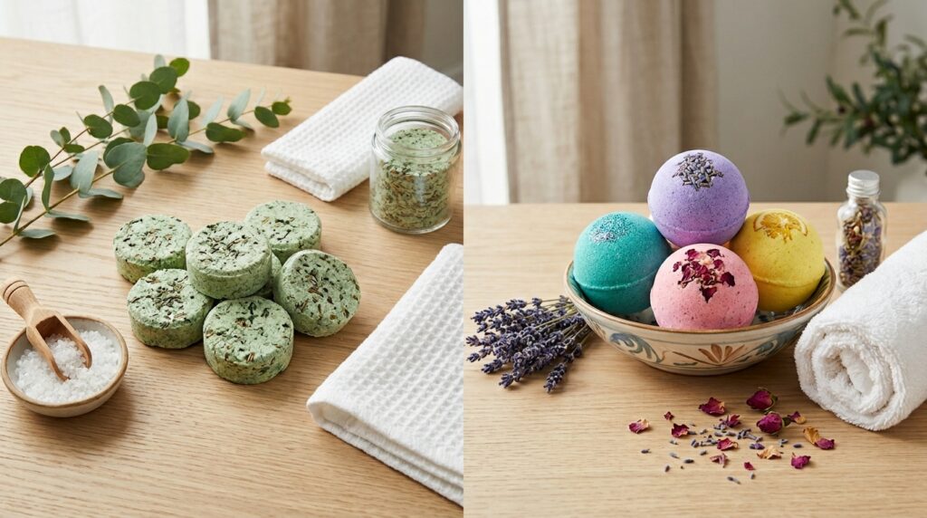 Shower Steamers Eucalyptus: Benefits for Relaxation and Stress Relief 5 Eucalyptus shower steamers and bath bombs comparison