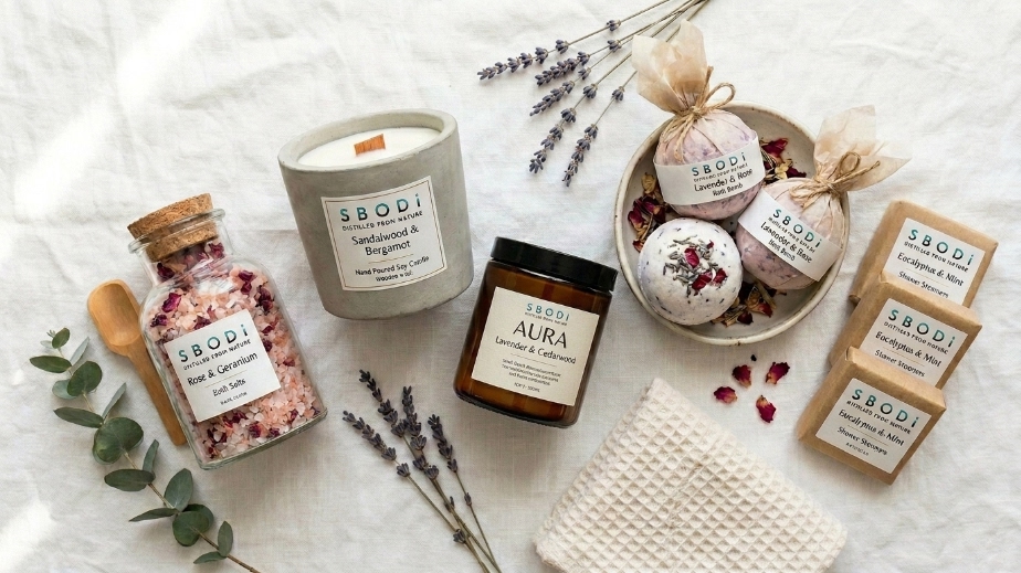 private label bath bombs USA collection for boutique wellness brands