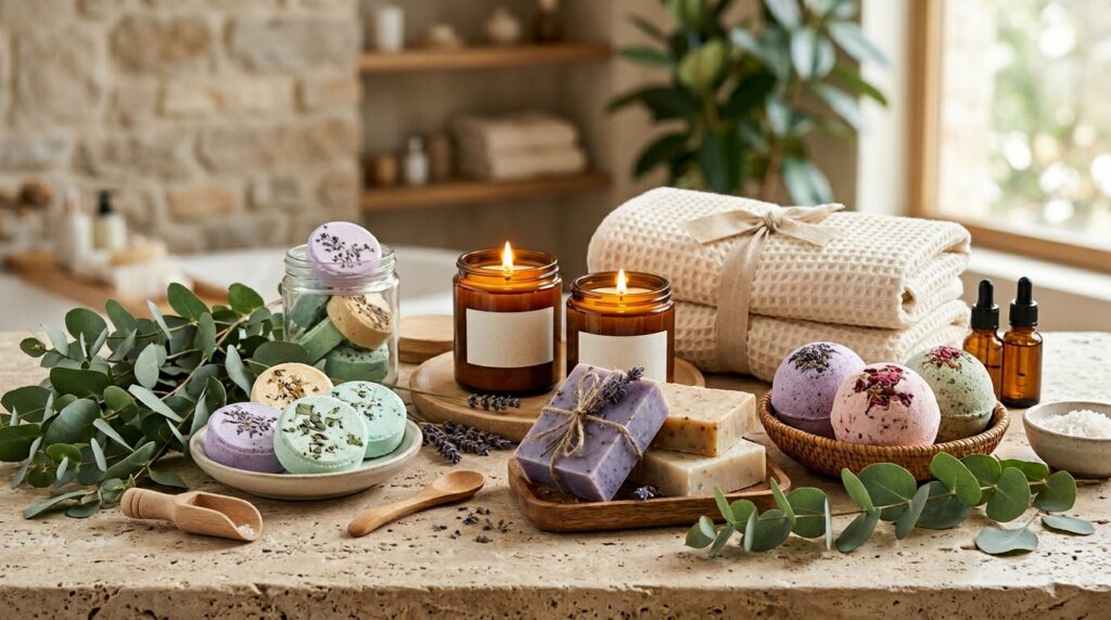 Best Private Label Shower Steamers for Boutique Stores: A Complete Guide for Retail Brands 13 Boutique merchandising display for shower steamers and bath products