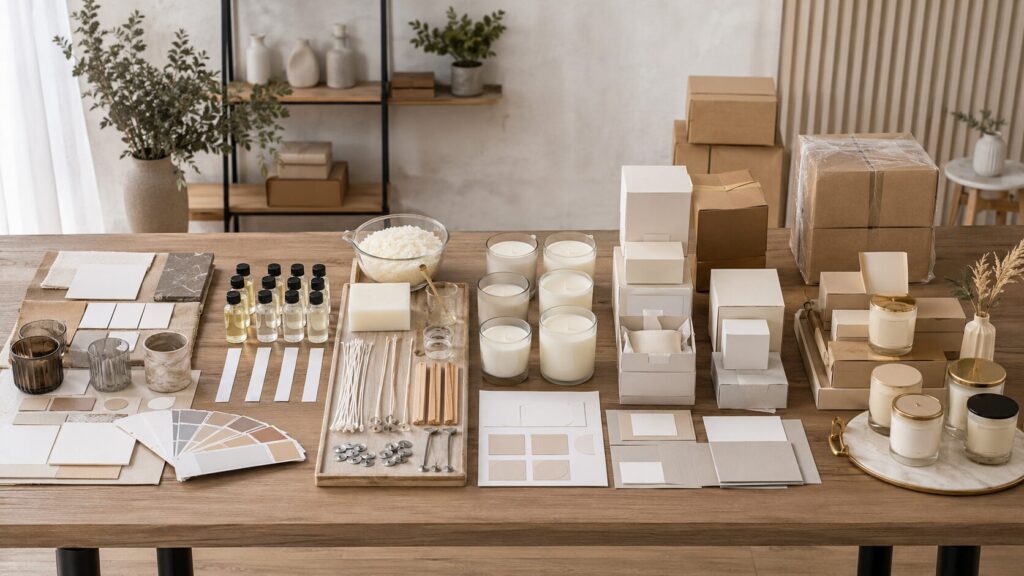 Wholesale Candles: Complete Guide for Retailers, Boutiques, and Private Label Brands 9 wholesale candle sourcing process from samples to retail packaging