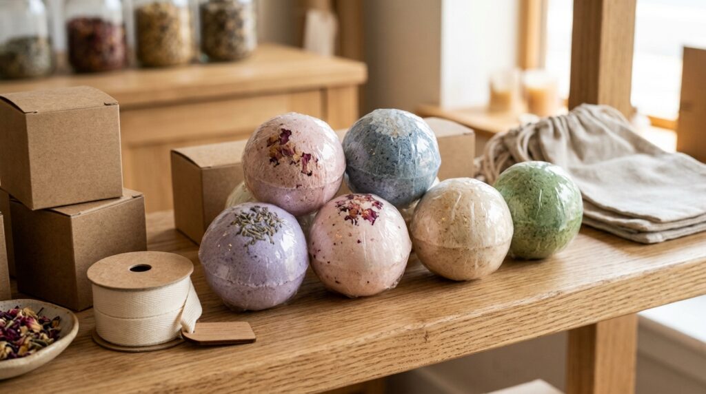 individually wrapped bath bombs for wholesale resale