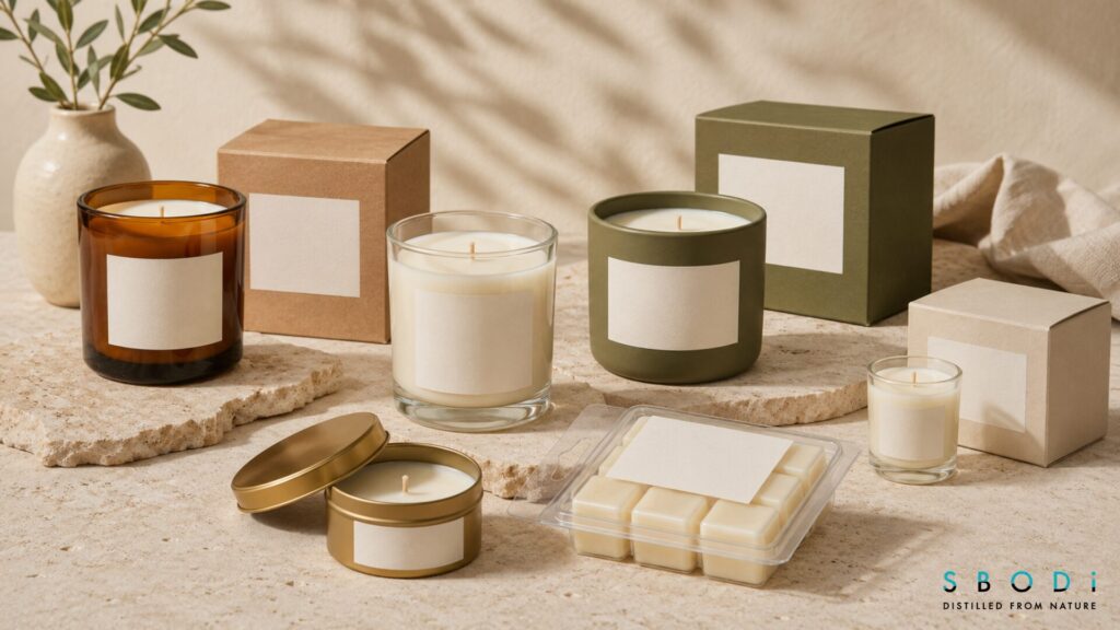 Private Label Candles Wholesale US Guide 2 Private label scented candle and wax melt categories