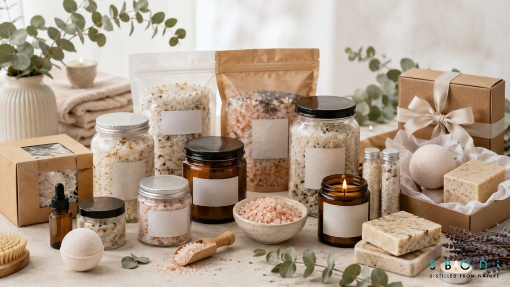 Wholesale Bath Salts: What Wellness Brands Should Know Before Buying in Bulk 9 Complete wholesale bath salts collection with coordinating bath and body products