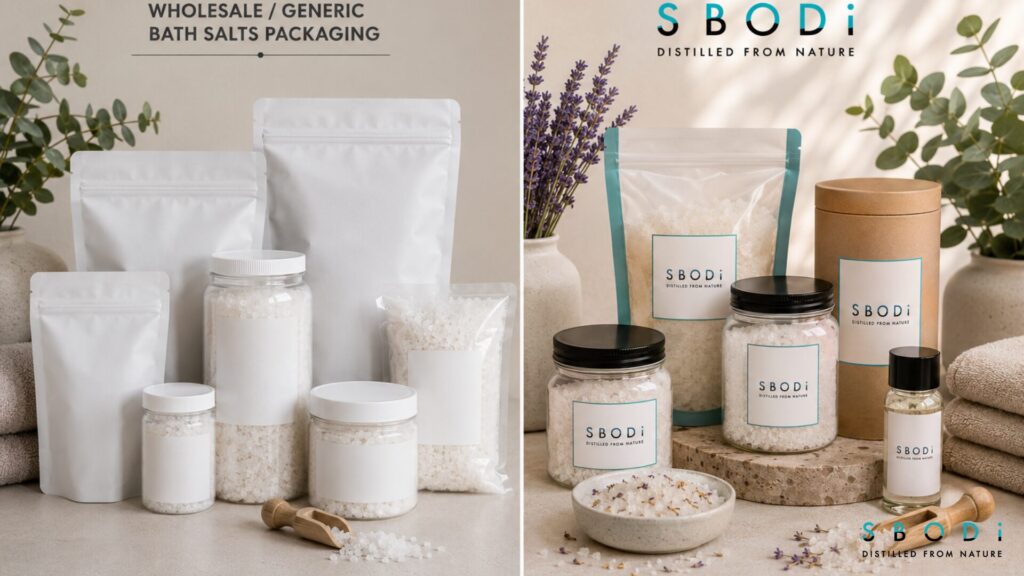 Wholesale Bath Salts USA: What Buyers Need to Know Before Ordering 2 wholesale bath salts and private label bath salts packaging comparison
