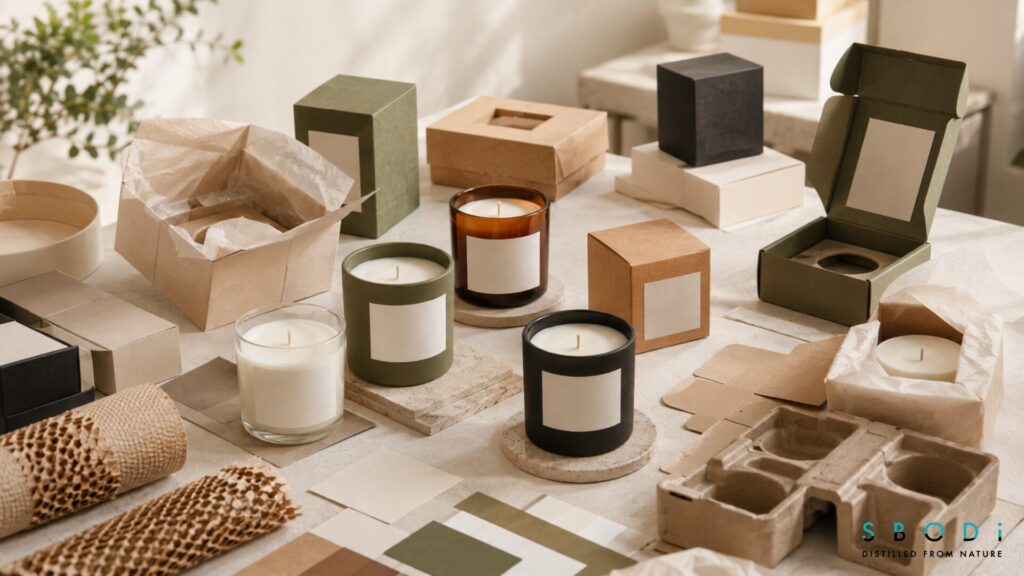 Private Label Candles Wholesale US Guide 5 Custom candle labels packaging and branding materials