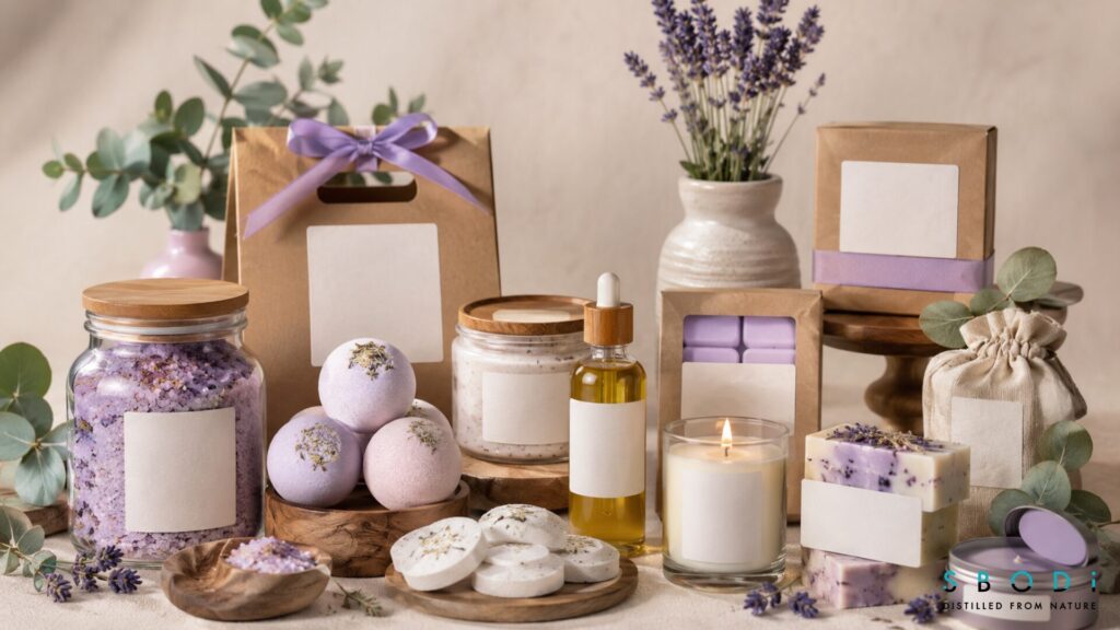 Why Wholesale Bath Salts Remain Popular in Self-Care Markets 8 Wholesale bath salts with bath bombs and body care products