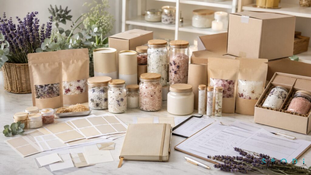 Why Wholesale Bath Salts Remain Popular in Self-Care Markets 9 Retail-ready wholesale bath salts and private label packaging