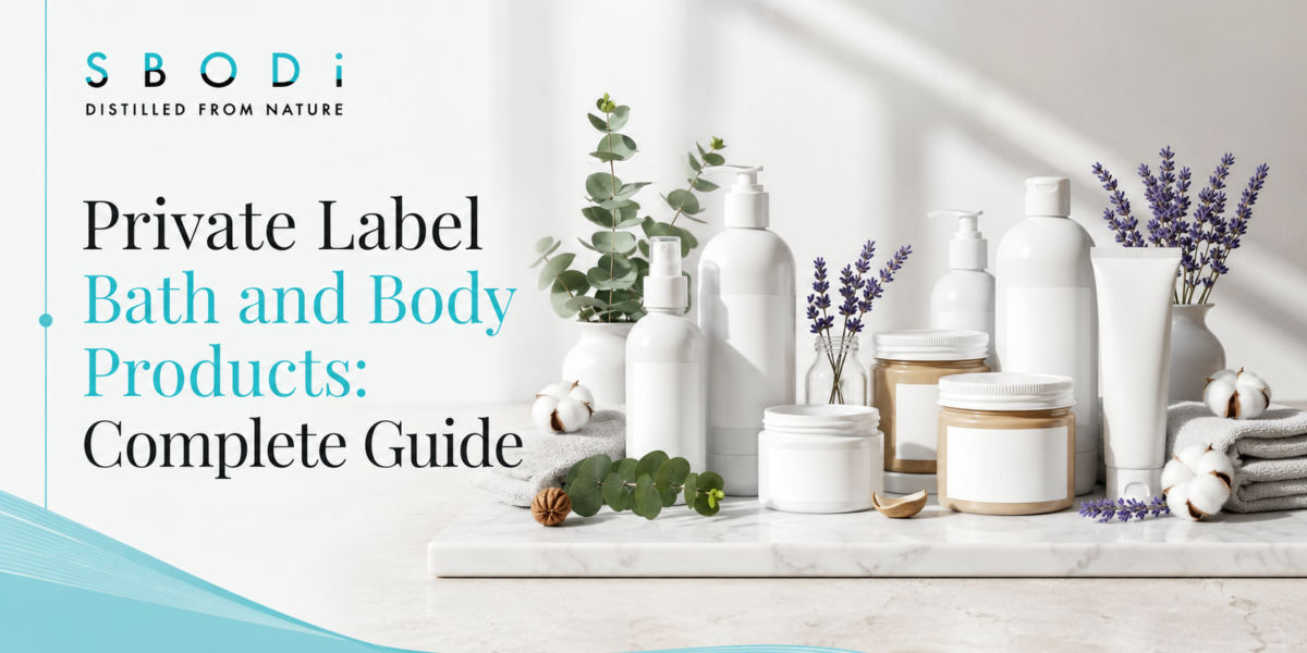 private label bath and body products - Sbodi