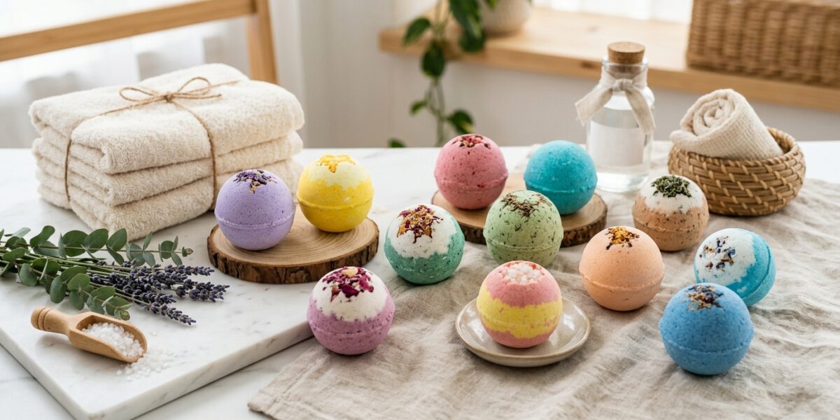 Wholesale bath bombs USA displayed for retail buying guide