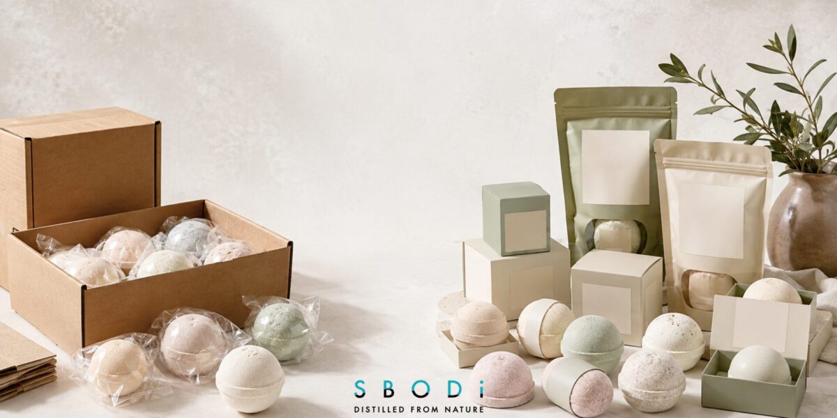 Wholesale bath bombs compared with private label bath bomb packaging