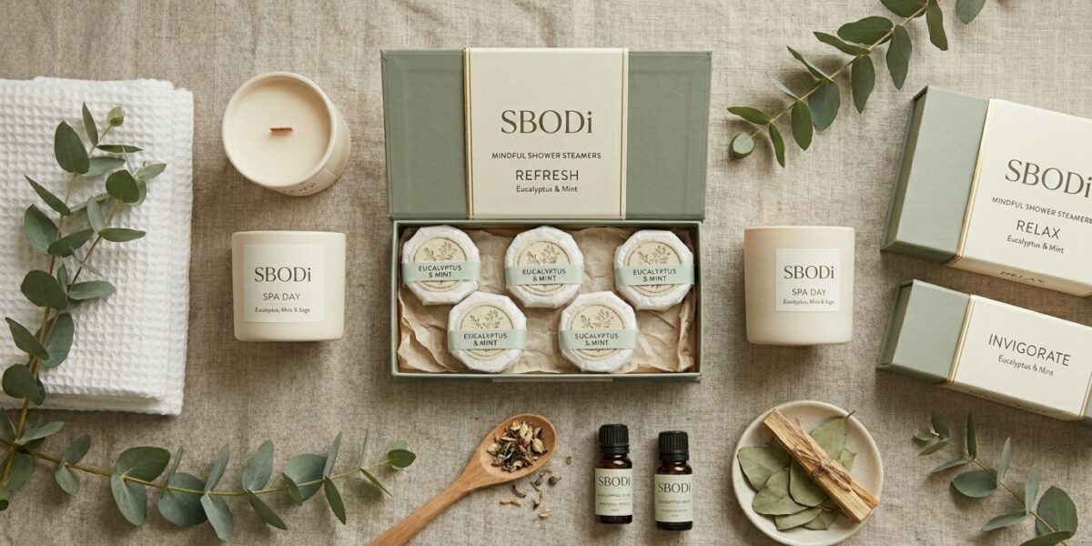 private label shower steamers luxury wellness branding