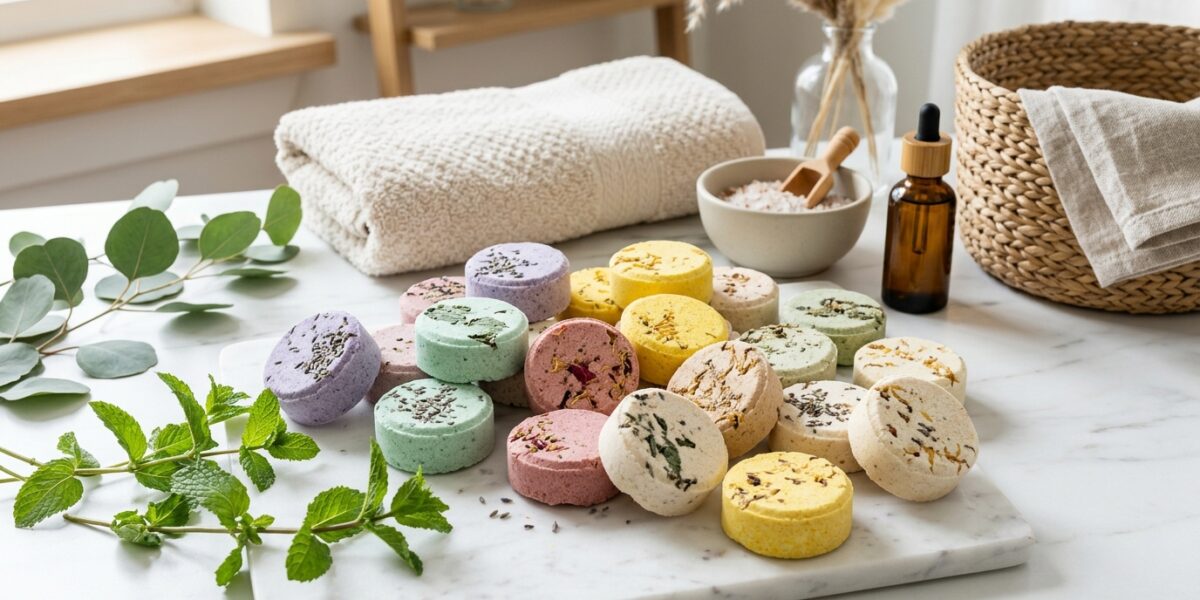 Bulk shower steamers for private label bath and body brands